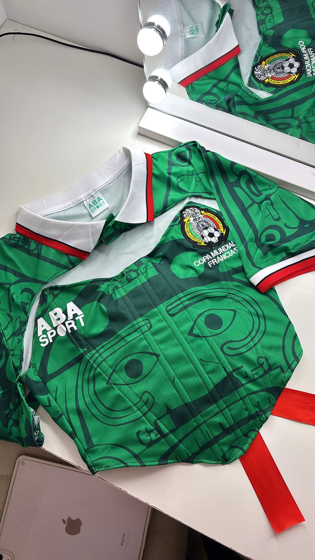 Custom Jersey Corset + Shrug