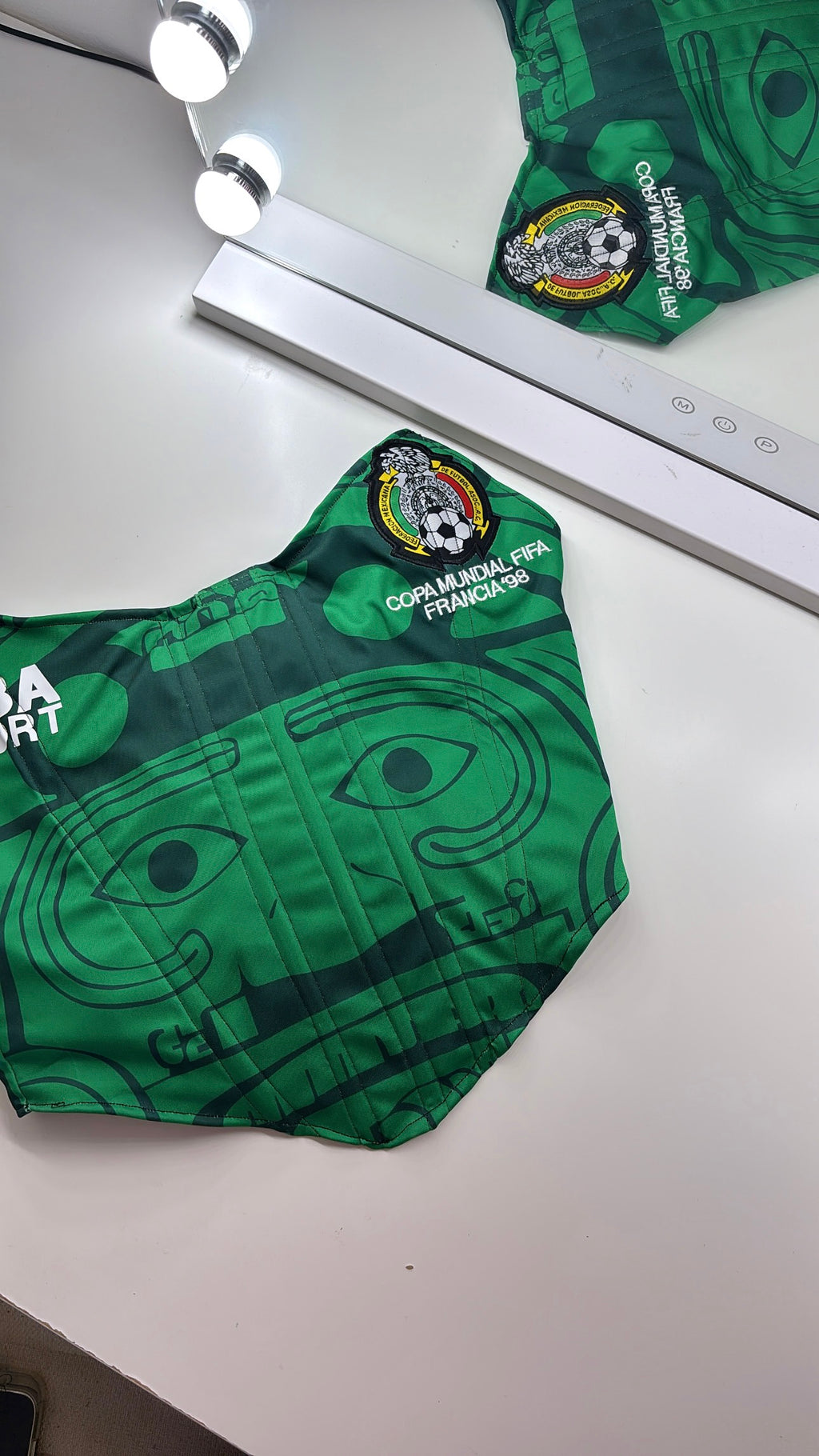 Custom Jersey Corset + Shrug